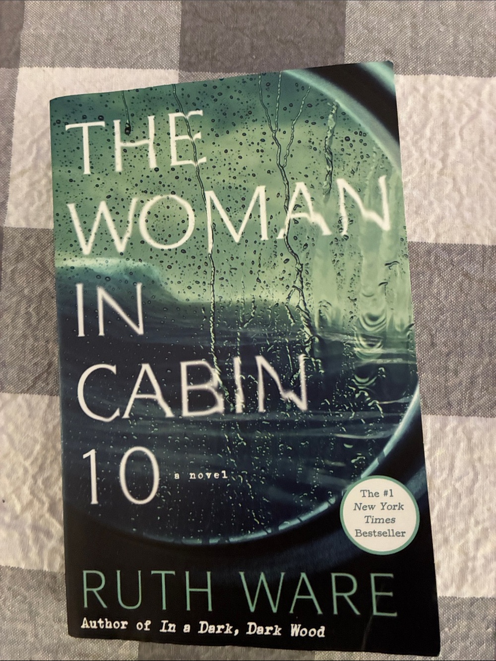The Woman in Cabin 10 by Ruth Ware - Green & Teal Paperback
